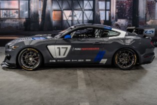 Global Mustang GT4 Race Car Debut at 2016 SEMA Show in La...